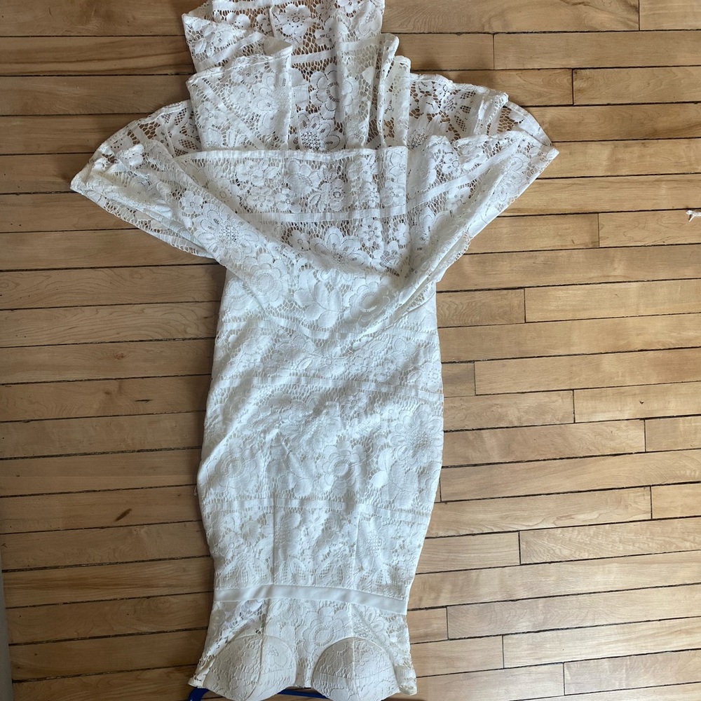 Lace mermaid dress